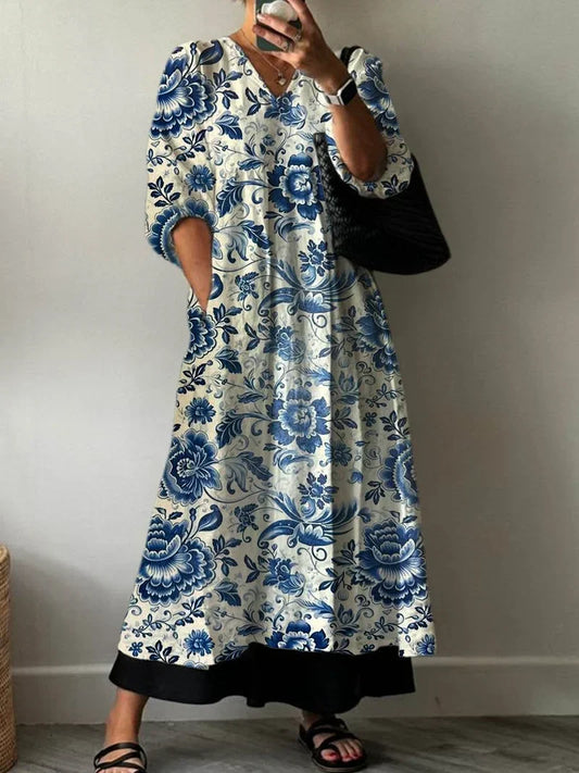 Robe élégante avec imprimé Mia