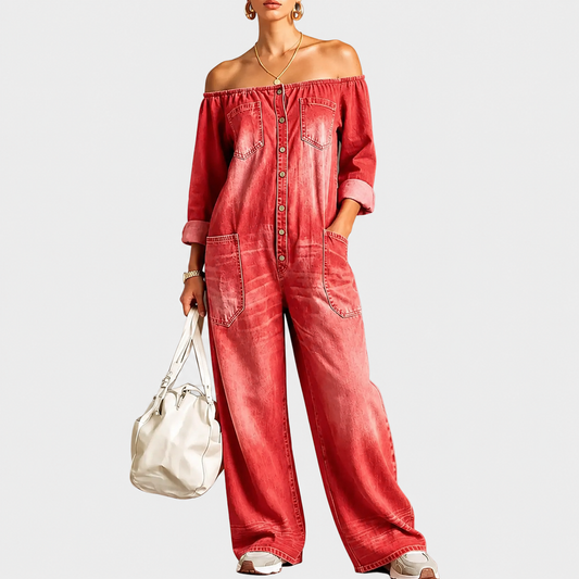 Salopette Confort Rouge Corail