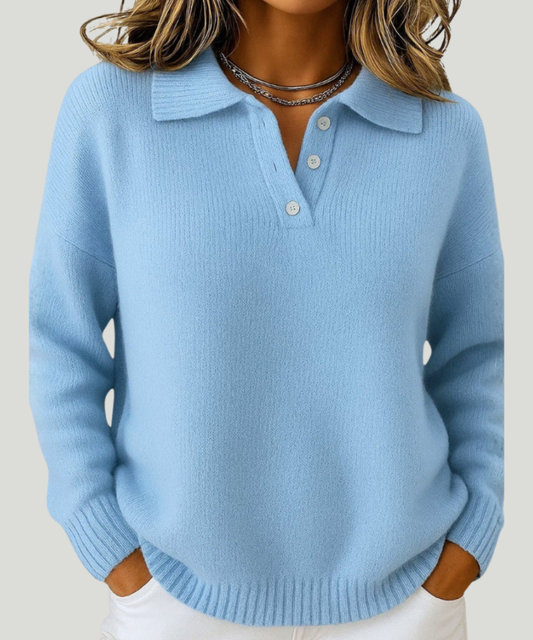 Diane | Pull doux avec col