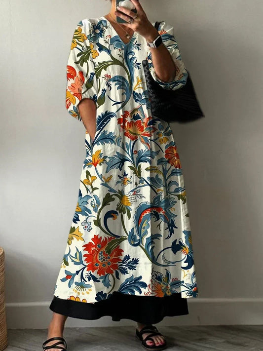 Robe élégante imprimé Tiana