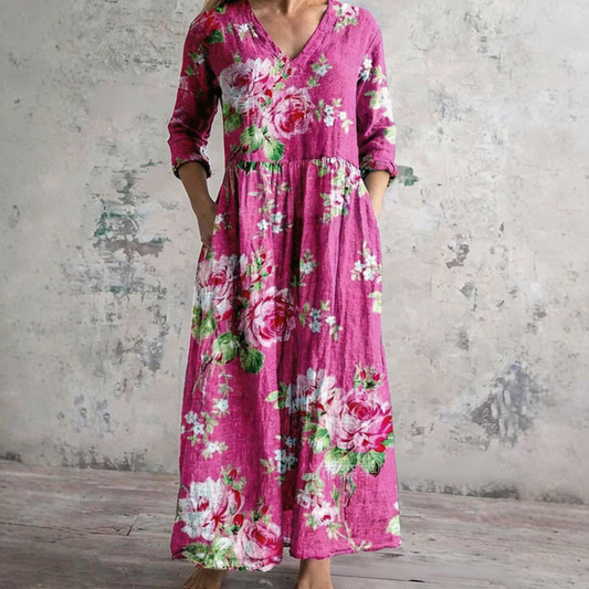 Robe élégante imprimé Lana